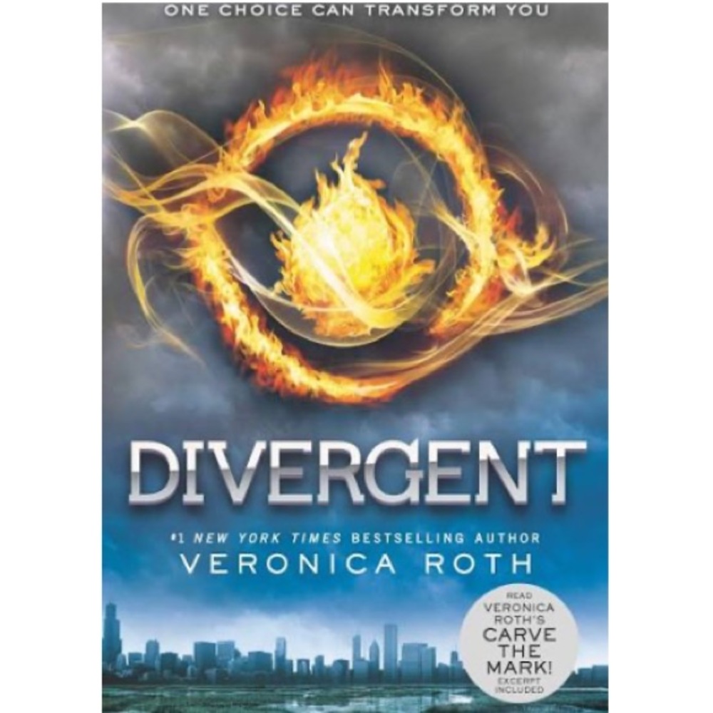 Divergent by Veronica Roth, Hard Cover